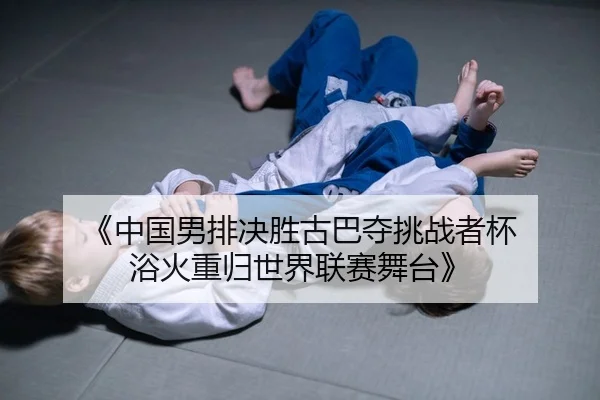 《中国男排决胜古巴夺挑战者杯 浴火重归世界联赛舞台》